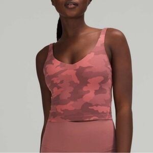 Lululemon Align Tank Top: Heritage 365 Camo Brier Rose Multi, Size 4